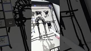 Advantages 🤓 of using an 🍎 iPad for architectural drawing include: Iterations of designs: ...
