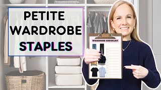 Classic Wardrobe Essentials for Petite Women: Shopping & Styling Guide