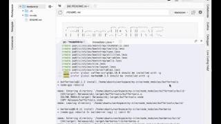 Installing Keystone JS on Cloud9