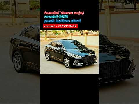 Verna 2018,#shorts #shortvideo,  top Model, push button start, Sunroof #viral