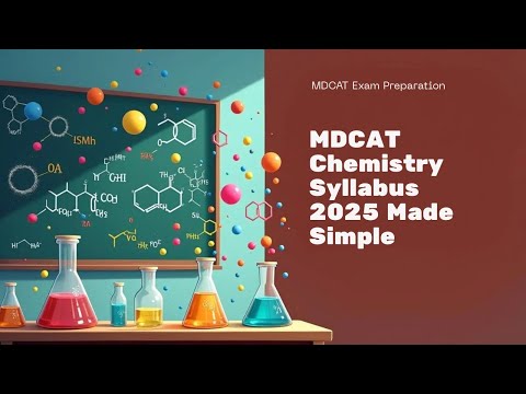 No More Doubts in MDCAT Chemistry Syllabus 2025 | Explained in Detail | Medical Maven