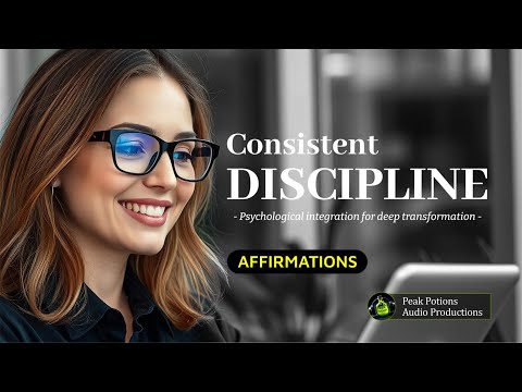 Consistent Discipline Affirmations | Authentic Self Discipline Affirmations (Female Voice)