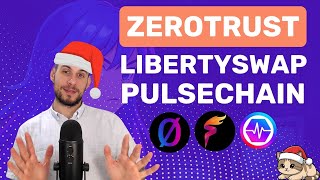ZeroTrust Ad Engine Funnel, LibertySwap, Blueprint for PulseChain | ZERO, PCOCK TA and Bullish Case