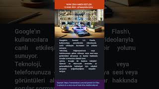 Gemini 20 Flash Gerçek Zamanlı Çok Modlu Yapay Zekanın Yeni Bir Dönemini Başlatıyor