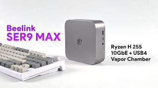 SER9 MAX Mini PC First Look! Ryzen 7 H 255 Quiet, Cool, and Powerful