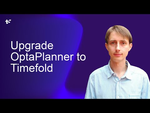 Upgrade OptaPlanner to Timefold - Can I migrate a code base in less than 1 minute?