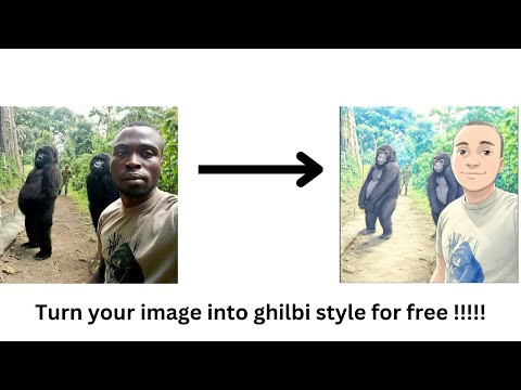 Turn your image into ghilbi style completely for free