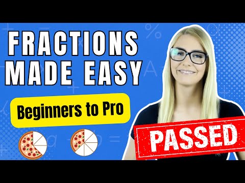 Easiest Way to master Fractions - Complete step-by-step Lessons