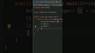 #advancejava#arraylist#arrylinkedlist#objectorientedprogramming#shortvideo#coding#codinglife