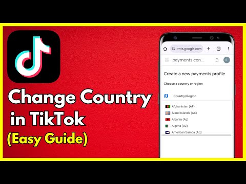 How to Change Your TikTok Region Country Location 2025