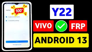 Vivo Y22 / V2207 / V2206 FRP Bypass 2025–2026 | Android 13 Latest Update
