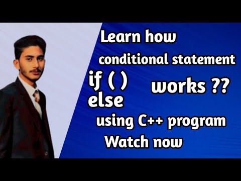 Learn If else ststement in c++ through this program