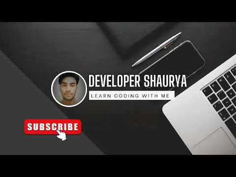 Developer Shaurya Live Stream