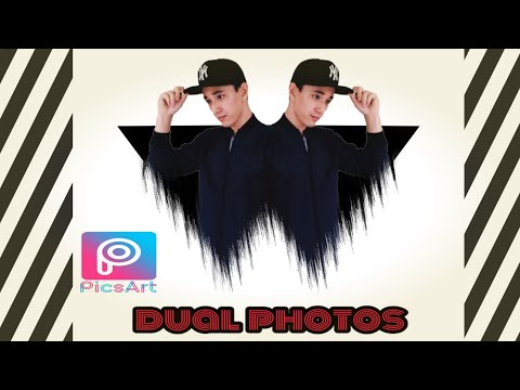 dual photos |picsart editing |pop out   effect Mei 2020