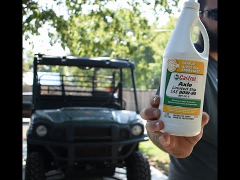 2020 Kawasaki Mule Pro FXT Fluid Change