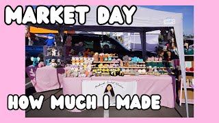 MARKET DAY 🦋 HOW MUCH I MADE | WHAT I TAKE TO MY MARKETS