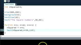 FOR Loops