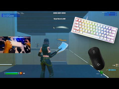 Razer Huntsman Mini Fortnite😴 Satisfying Keyboard ASMR Smooth 4K