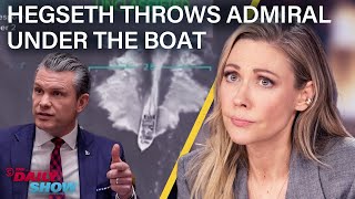 Pete Hegseth Dodges War Crime Allegations & Melania Decks the WH Halls | The Daily Show