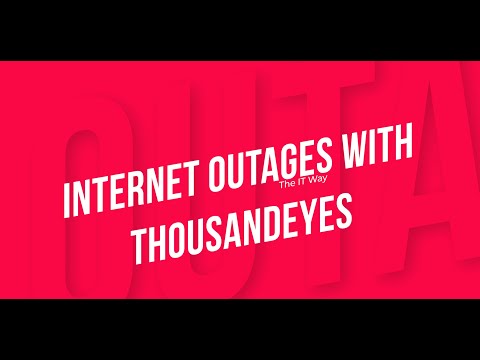 Cisco Meraki Insights Internet outages with ThousandEyes