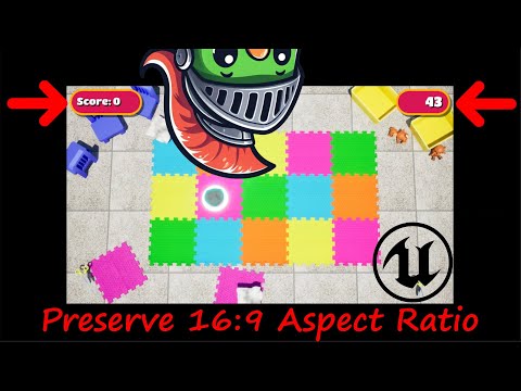Preserve UI Aspect Ratio for Ultrawide Screen - Unreal Engine