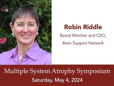 2024-0504 Brain Donation for MSA - Robin Riddle - MSA Symposium
