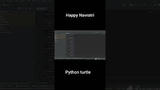 Happy Navratri 2022 with python programming | #pythonprogramming