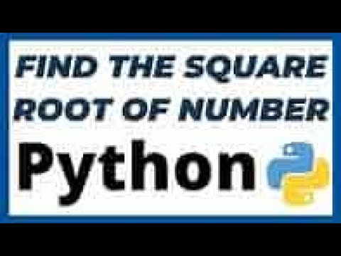 Day-03/75 || python using || square root code #coding #python #programming #shortscoding