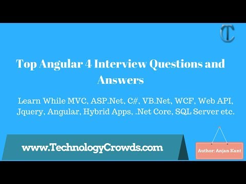 Top Angular 4 Interview Questions and Answers