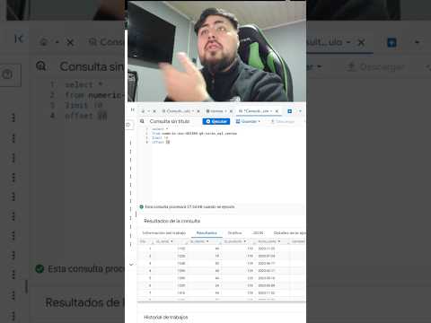 Aprende SQL desde Cero: Cómo usar LIMIT y OFFSET en SQL #chrispalavecino #sql #bigquery