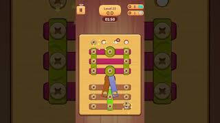 Cracking the Code! 🧩🔓 #WoodNutsAndBolts #Level22 #PuzzleSolver #games #gaming
