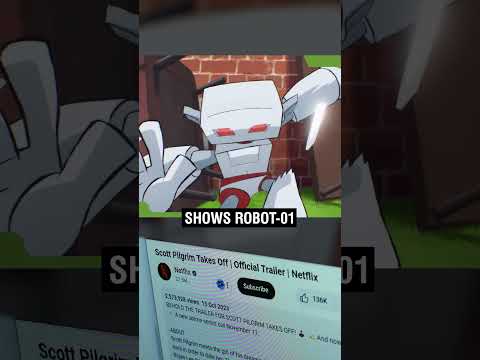 ALL SECRETS in Scott Pilgrim Anime Trailers 🔎
