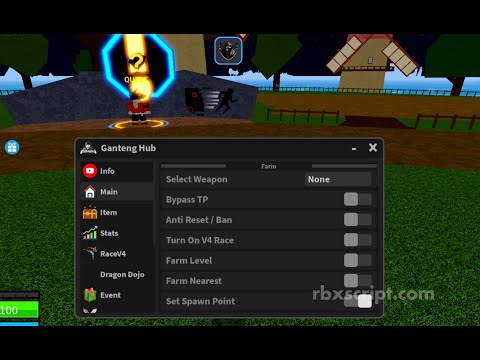 Blox Fruits: Auto-Farm, Teleport, Auto Buy Mobile Script