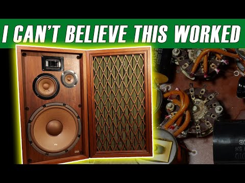 Pioneer CS-77A Speakers: How To Fix Foam, Change Capacitors and Listen to Hobbits.