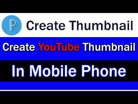 How to create YouTube video thumbnail in Android phone   Pixellab  tutorial  urdo   hindi