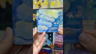 Pt.2 of my #2025calendar #artshorts #art #cloudscape #cloudpainting #acrylicartist #artistscommunity