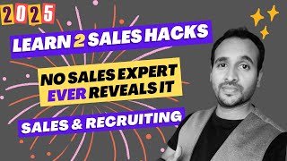 2- Sales Hacks For Recruiters, Bench Sales & BDM in 2025