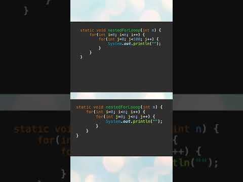 For loop within another for loop - always O(n²) ?? | #datastructures #interview #algorithm