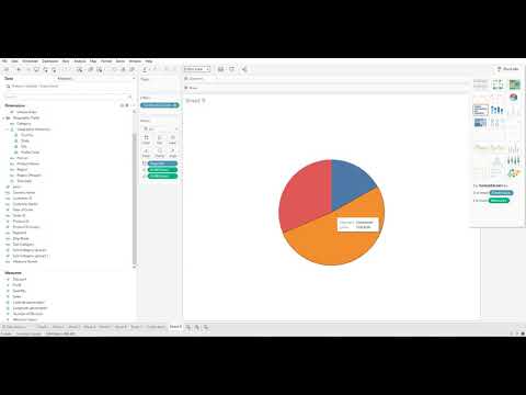 How to use the Tooltip Viz Option in Tableau