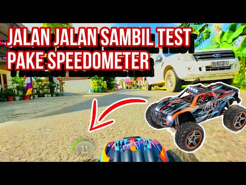 Small trip around the village using RC car (Mobil Mainan)