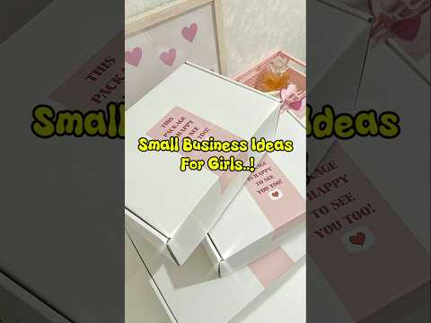 Profitable Small Business Ideas For Girls at Home💡 #smallbusines #businesideasforgirls #business2025
