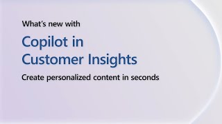 Create personalized content in seconds | What's New with Dynamics 365