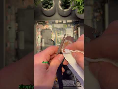 How to change Thermal paste on a Laptop
