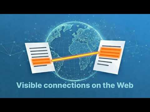 How We Can Add Visible Connections to the World Wide Web