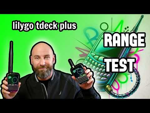 Meshtastic Range Test with LilyGO T-Deck Plus | How Far Can It Go?