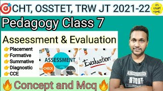 🎯CHT, OSSTET, JT 2022 || Assessment & Evaluation || Formative, Summmative, Diagnostic Assessment ||