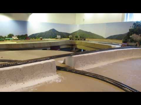 N Scale B&T line layout tour #2