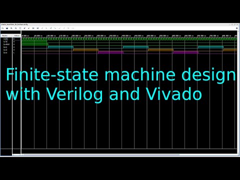 FPGA 11 - Verilog Vivado finite-state machine design