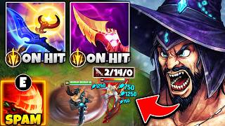 I bullied this Zaahen with AP Tryndamere... nobody ever expects this damage