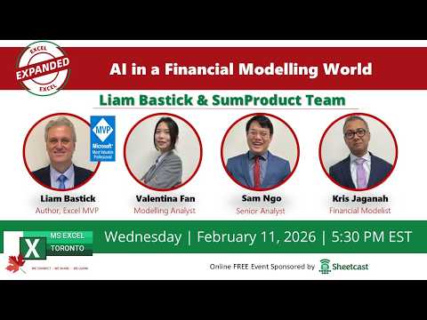 Excel Toronto Meetup - AI Agents for Financial Modelling world - Liam Bastick